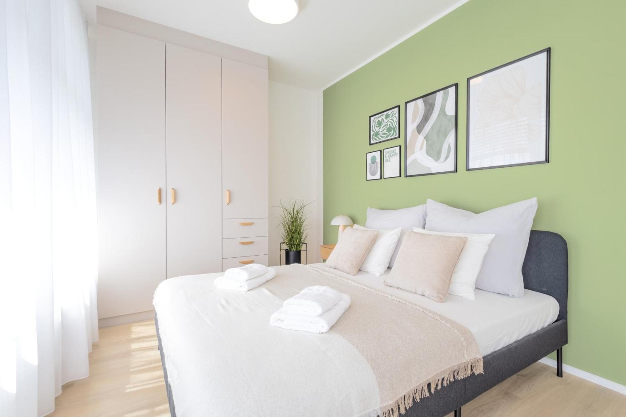 Ferienwohnung Bright 2Br - 8Th Floor, Balcony, Free Parking - By Gravity Prag Exterior foto